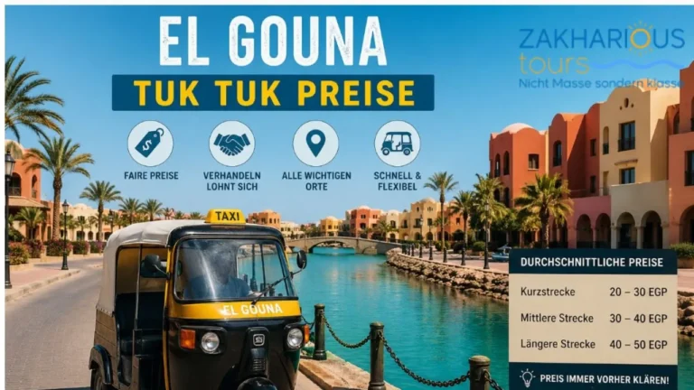 El Gouna Tuk Tuk Preise