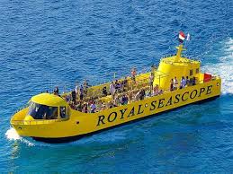 Bootsausflug mit dem Semi-U-Boot Royal Sea Scope ab El Gouna, Glasbodenboot
