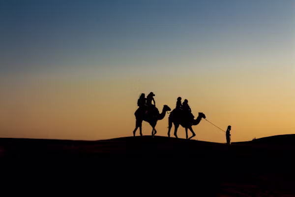 Privater Kamelausritt ab El Gouna | Reiten am Strand und in der Wüste